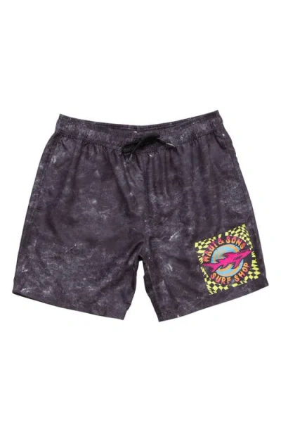 Maui And Sons Maui & Sons Surf Shop Microfiber Swim Trunks