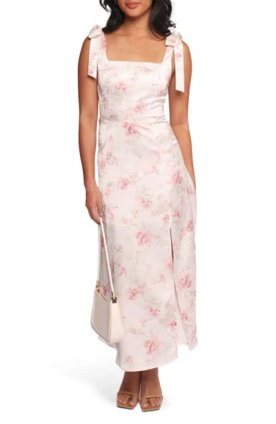 Petal And Pup Petal & Pup Zane Floral Tie Strap Dress In Pink