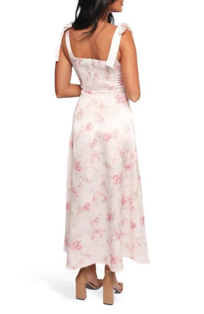 Petal And Pup Petal & Pup Zane Floral Tie Strap Dress In Pink