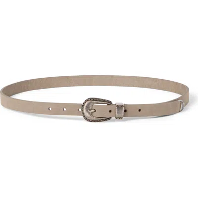 Brunello Cucinelli Reversed Leather Belt