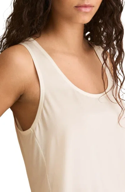 Reiss White Silk-front Cami Top