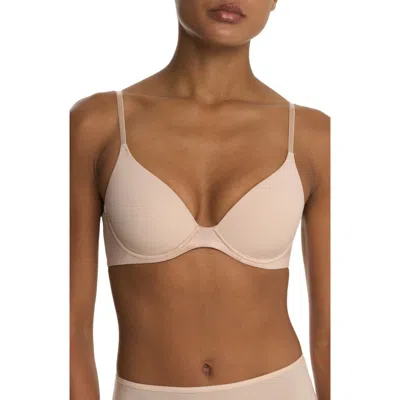 Natori Soft Focus Comfort Convertible Demi T Shirt Bra In Neutral