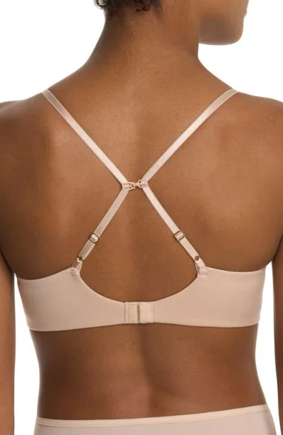 Natori Soft Focus Comfort Convertible Demi T Shirt Bra In Neutral