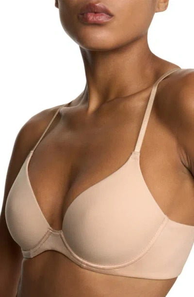 Natori Soft Focus Comfort Convertible Demi T Shirt Bra In Neutral