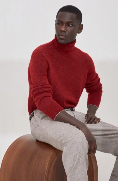 Brunello Cucinelli Cozy High Neck Knit Pullover