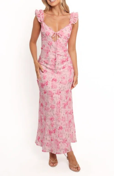 Petal And Pup Petal & Pup Jean Floral Maxi Dress In Pink