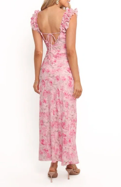 Petal And Pup Petal & Pup Jean Floral Maxi Dress In Pink