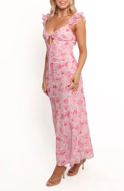 Petal And Pup Petal & Pup Jean Floral Maxi Dress In Pink