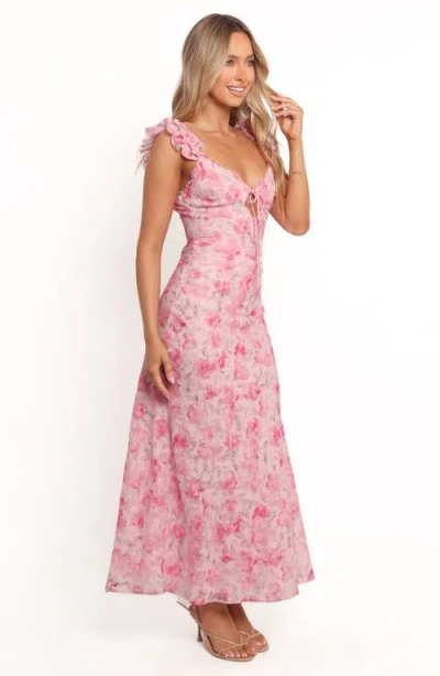 Petal And Pup Petal & Pup Jean Floral Maxi Dress In Pink