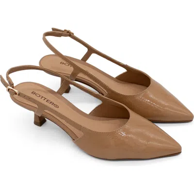 Bottero Botolivia Legacy Pointed Toe Slingback Pump