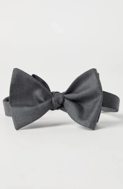 Brunello Cucinelli Fliege Mit Meliertem Effekt