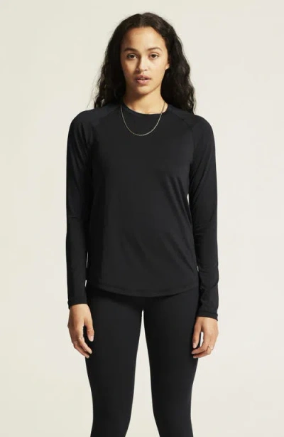 Craft Collective Long Sleeve T-shirt In Black
