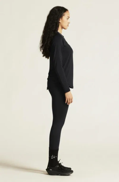 Craft Collective Long Sleeve T-shirt In Black