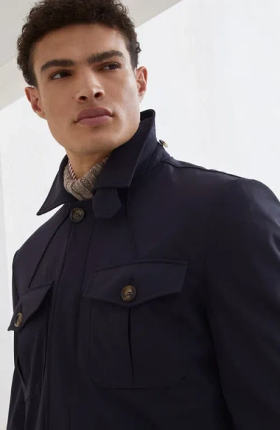 Brunello Cucinelli Redingote Mantel