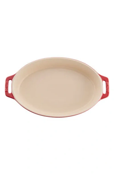 Staub Ceramic 2-piece Oval Baking Dish Set