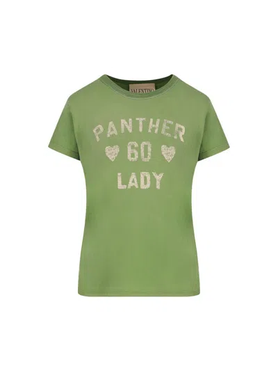 Valentino Playful Printed Cotton T-shirt With Bold Lettering