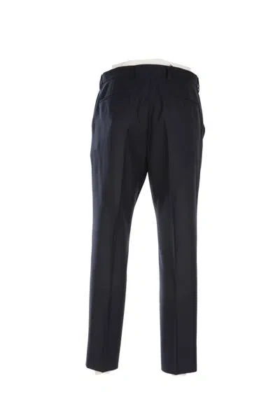 Prada Trousers With Front Crease And Belt Loops