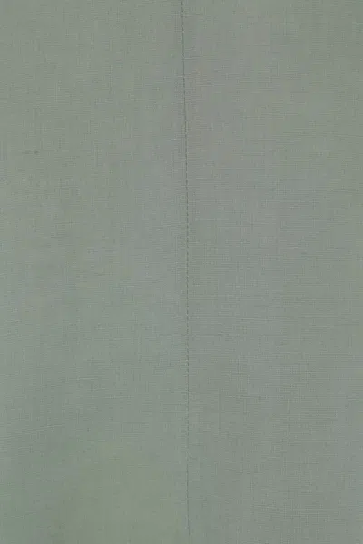 Loewe Pebble Dress In Sage Green Linen Blend