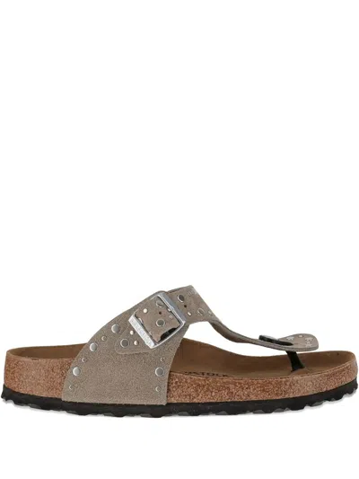 Birkenstock Gizeh Rivet Pelle Suede Sandal