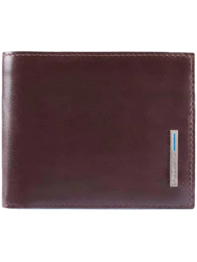 Piquadro Leather Coin-pocket Wallet