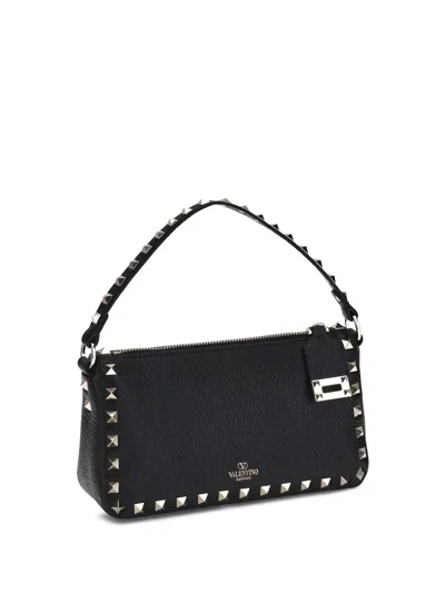 Valentino 'rockstud' Small Crossbody Bag In Black