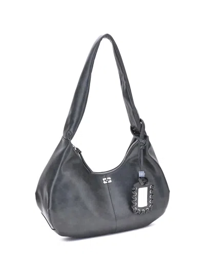 Ganni Women Medium Hobo Shoulder Bag