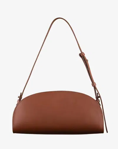 Apc Demi-lune Shoulder Bag One Size Hazelnut In Brown