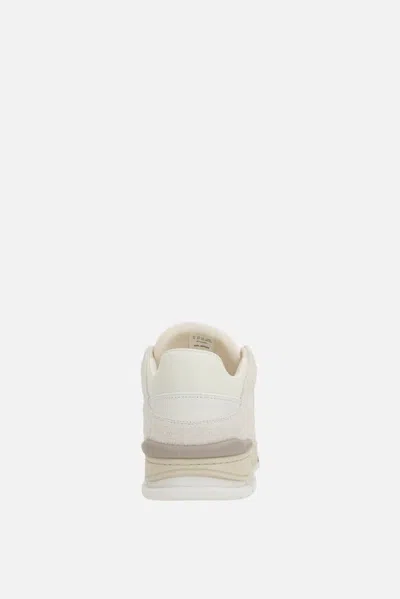 Axel Arigato 'area Lo' White Low Top Sneakers With Logo Patch On The Tongue And Chunky Sole
