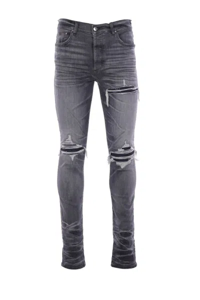 Amiri Stretch Denim Jeans Distressed Detailing
