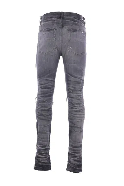 Amiri Stretch Denim Jeans Distressed Detailing