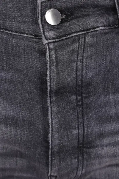 Amiri Stretch Denim Jeans Distressed Detailing