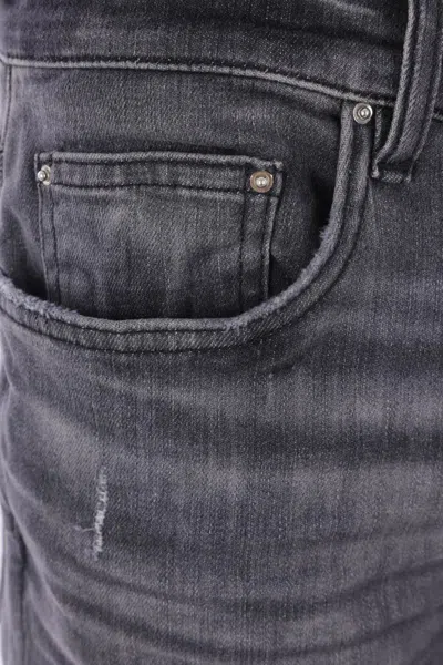 Amiri Stretch Denim Jeans Distressed Detailing