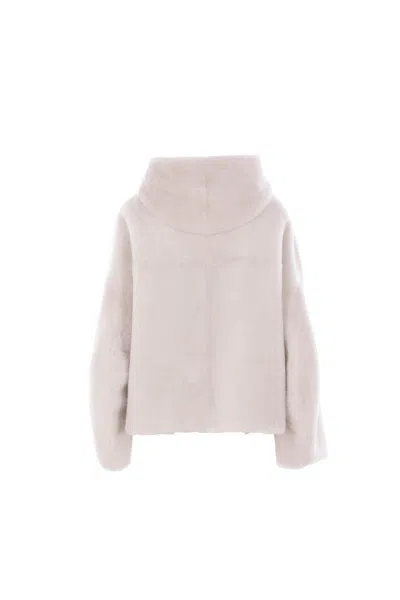 Blancha Reversible Leather Coat