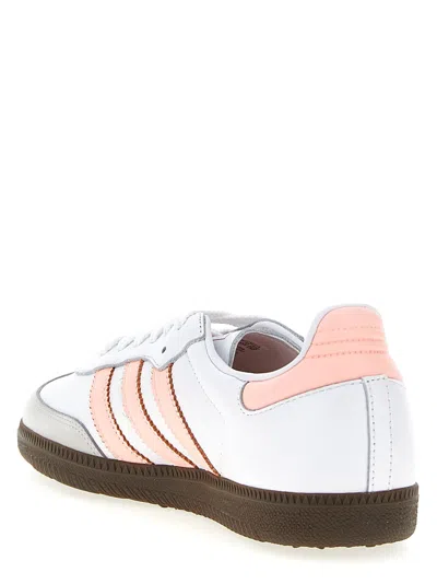 Adidas Originals Womens Adidas Samba Og Leather Low-top Trainers In White