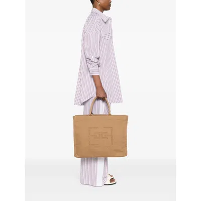 Elisabetta Franchi Cotton Tote Bags
