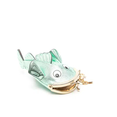 Anya Hindmarch Green/gold Earrings