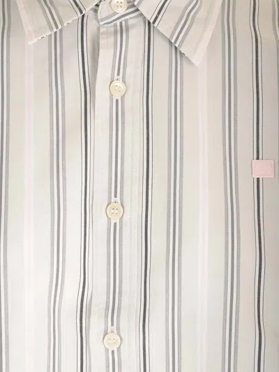 Acne Studios Sarlie Striped Long Sleeved Shirt