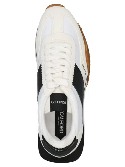Tom Ford Logo-patch Lace-up Sneakers