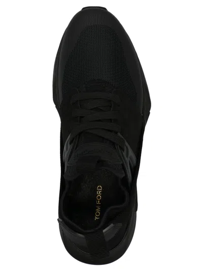 Tom Ford Nylon Sneakers In Black