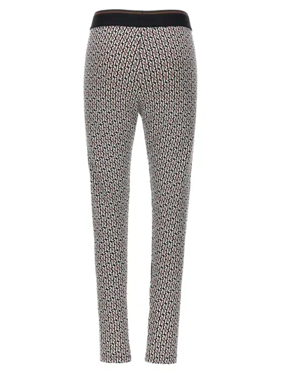 Rabanne Bodyline Monogram-jacquard Leggings
