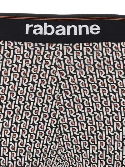 Rabanne Bodyline Monogram-jacquard Leggings