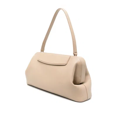 Carven Neutral Tote Bags