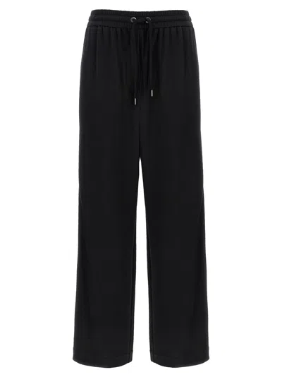 Brunello Cucinelli Shiny Trims Pants Black