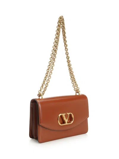 Valentino Vlogo Shoulder Bags Red