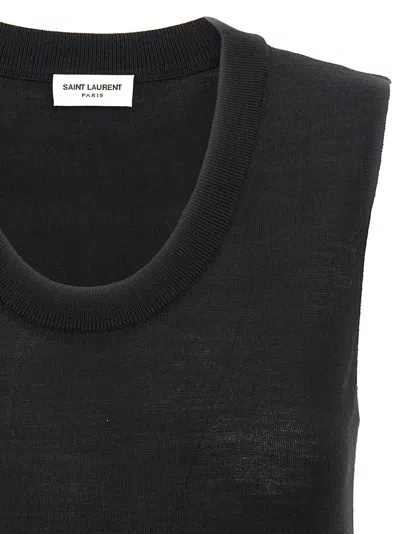 Saint Laurent Women Wool Vest