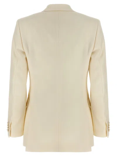 Brioni Flavia Double-breasted Peak-lapel Blazer