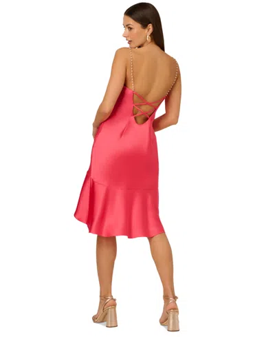 Adrianna Women's Strappy Scoop-back Dress