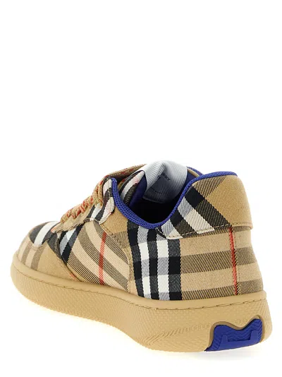 Burberry Women Embroidered Canvas Terrance Sneakers