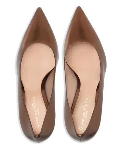 Gianvito Rossi Gianvito 85 Pumps In Caramel-coloured Leather
