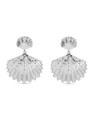 Ettika Sun Drenched Shell Drop Earrings